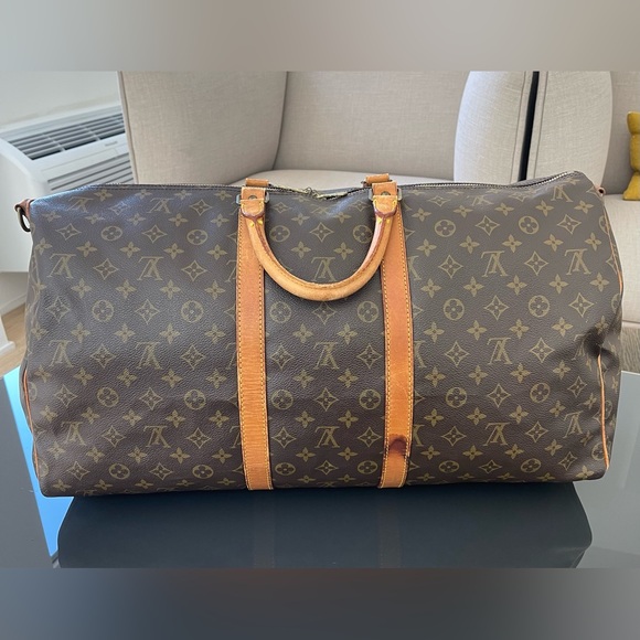 LV Monogram Keepall Bandouliere 55 - Picture 1 of 12